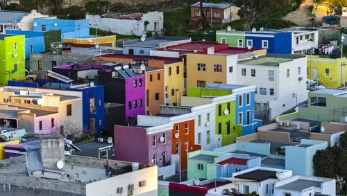 Bo-Kaap in Cape Town, stop 2 on the self-guided walking tour