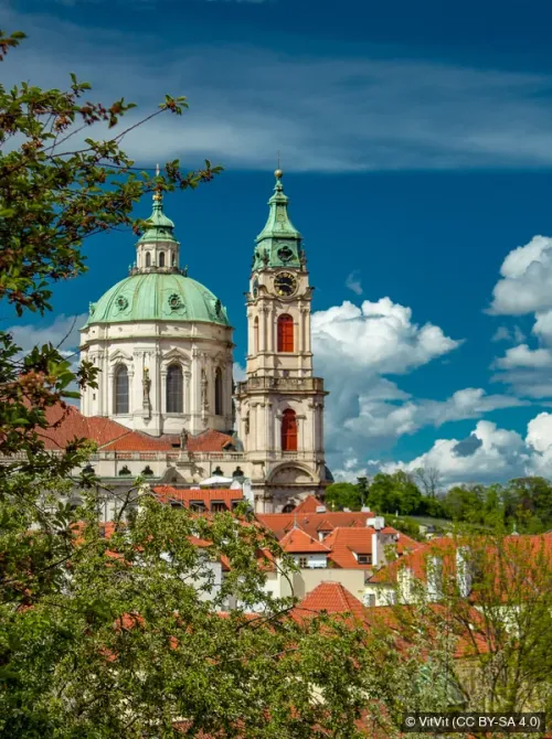 St. Nikolaus auf der Kleinseite in Prag, Station 5 auf dem selbstgeführten Stadtrundgang