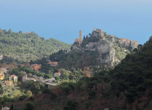 Èze Village, stop 4 on the self-guided walking tour
