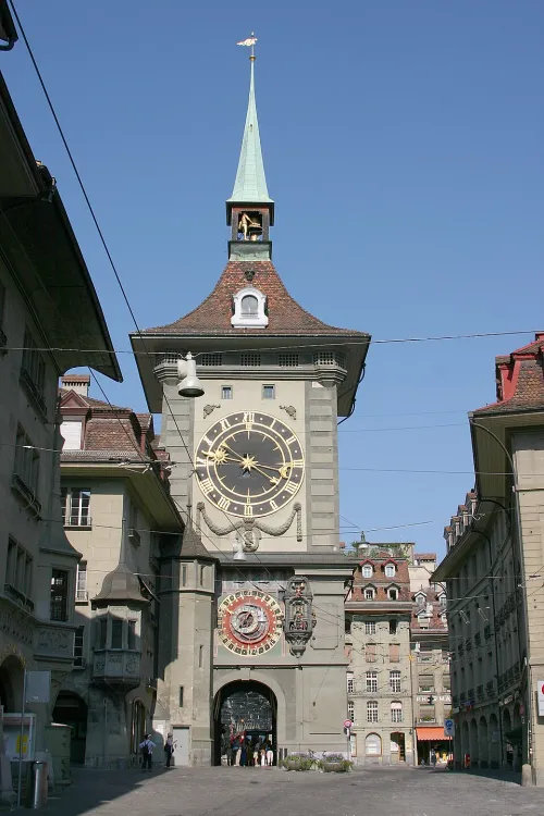 Zytglogge in Bern, Station 1 auf dem selbstgeführten Stadtrundgang