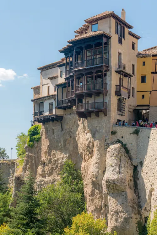 Casas Colgadas in Cuenca, stop 3 on the self-guided walking tour