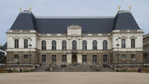 Parlement de Bretagne in Rennes, Station 5 auf dem selbstgeführten Stadtrundgang