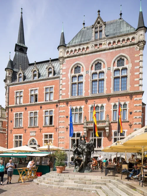 Altes Rathaus in Oldenburg, Station 5 auf dem selbstgeführten Stadtrundgang