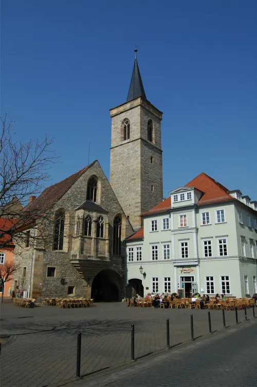 Ägidienkirche in Erfurt, Station 4 auf dem selbstgeführten Stadtrundgang