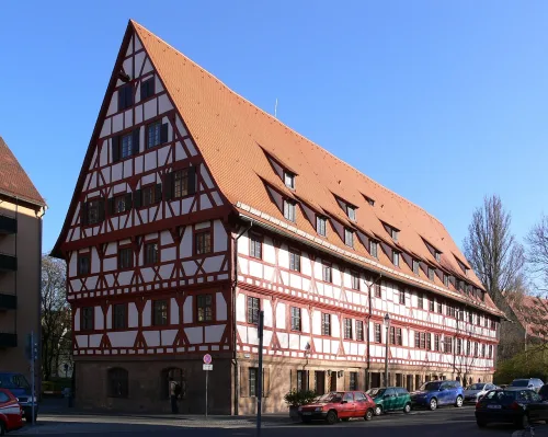 Weinstadl in Nuremberg, stop 11 on the self-guided walking tour
