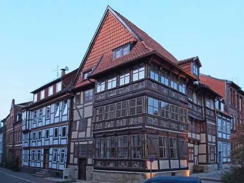 Wernersches Haus in Hildesheim, Station 3 auf dem selbstgeführten Stadtrundgang