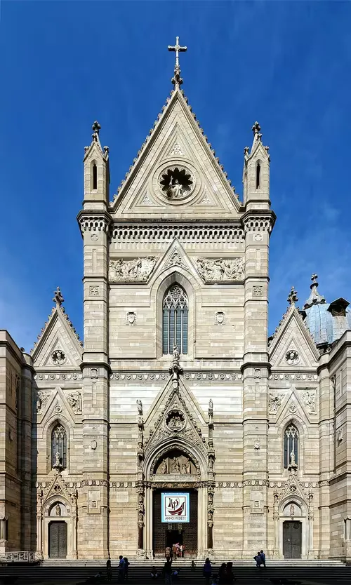 Naples Cathedral, stop 12 on the self-guided walking tour