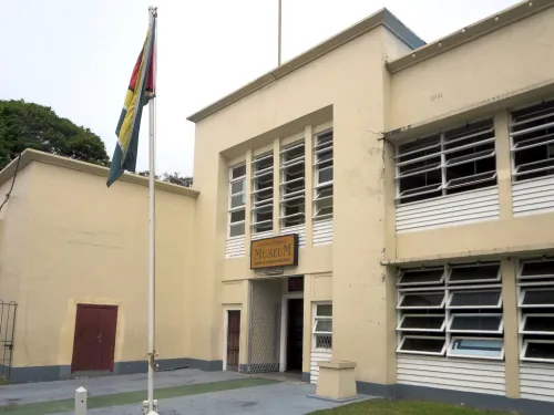 Guyana National Museum in Georgetown, stop 7 on the self-guided walking tour