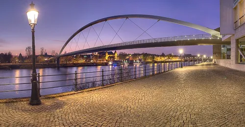 Hoge Brug in Maastricht, Station 8 auf dem selbstgeführten Stadtrundgang
