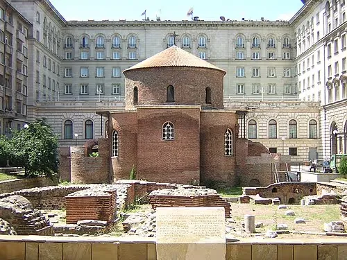 St. George Rotunda in Sofia, stop 8 on the self-guided walking tour