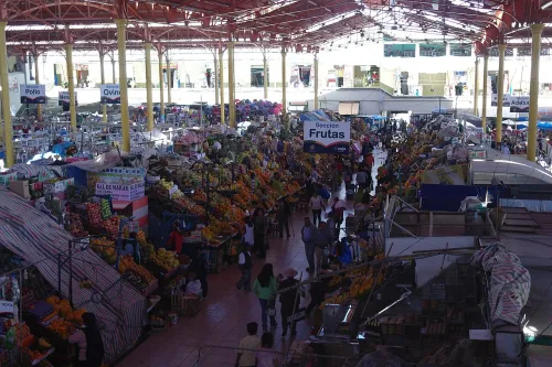 Mercado San Camilo in Arequipa, Station 8 auf dem selbstgeführten Stadtrundgang