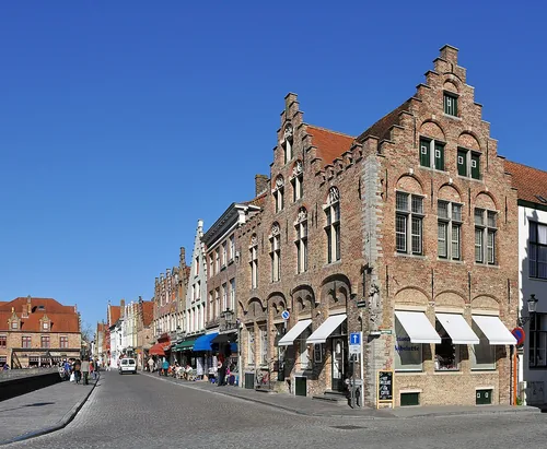 Rozenhoedkaai in Brügge, Station 5 auf dem selbstgeführten Stadtrundgang