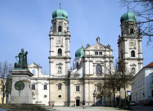 Dom St. Stephan in Passau, Station 1 auf dem selbstgeführten Stadtrundgang