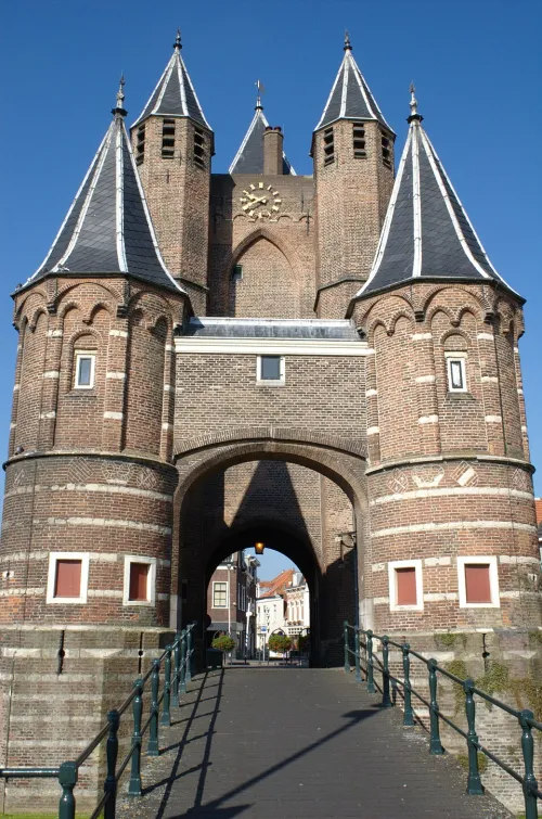 Amsterdamse Poort in Haarlem, stop 8 on the self-guided walking tour