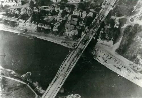 John Frost Bridge in Arnhem, stop 8 on the self-guided walking tour