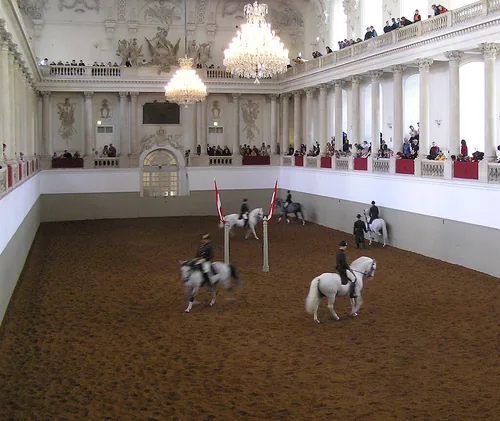 Spanish Riding School in Vienna, stop 18 on the self-guided walking tour