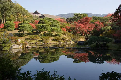 Isuien-Garten in Nara, Station 2 auf dem selbstgeführten Stadtrundgang