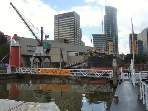 Maritiem Museum Rotterdam, Station 8 auf dem selbstgeführten Stadtrundgang