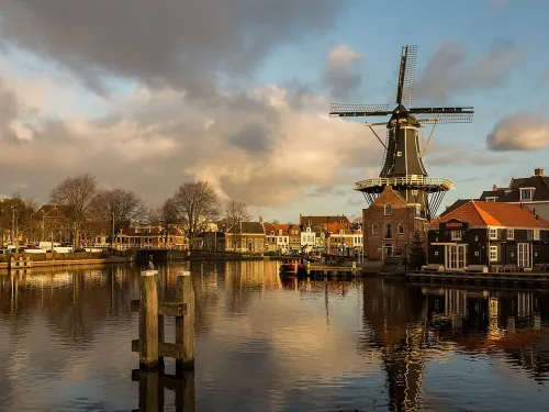 Molen De Adriaan in Haarlem, stop 7 on the self-guided walking tour