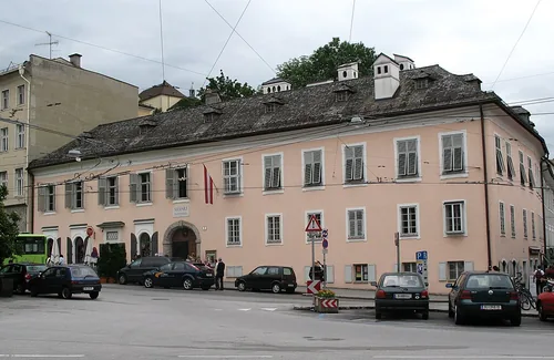 Mozart Residence in Salzburg, stop 2 on the self-guided walking tour