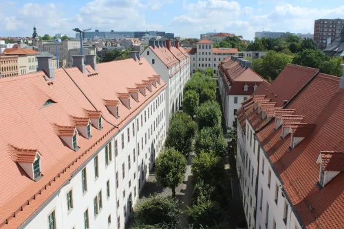 Francke Foundations in Halle (Saale), stop 4 on the self-guided walking tour