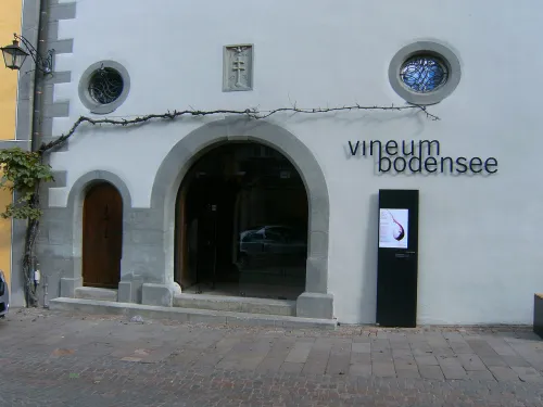 Vineum Bodensee in Meersburg, Station 7 auf dem selbstgeführten Stadtrundgang