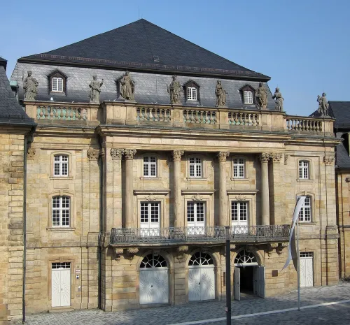 Margravial Opera House in Bayreuth, stop 1 on the self-guided walking tour