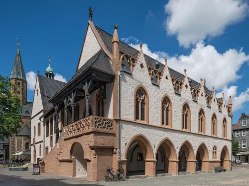 Rathaus Goslar, Station 2 auf dem selbstgeführten Stadtrundgang