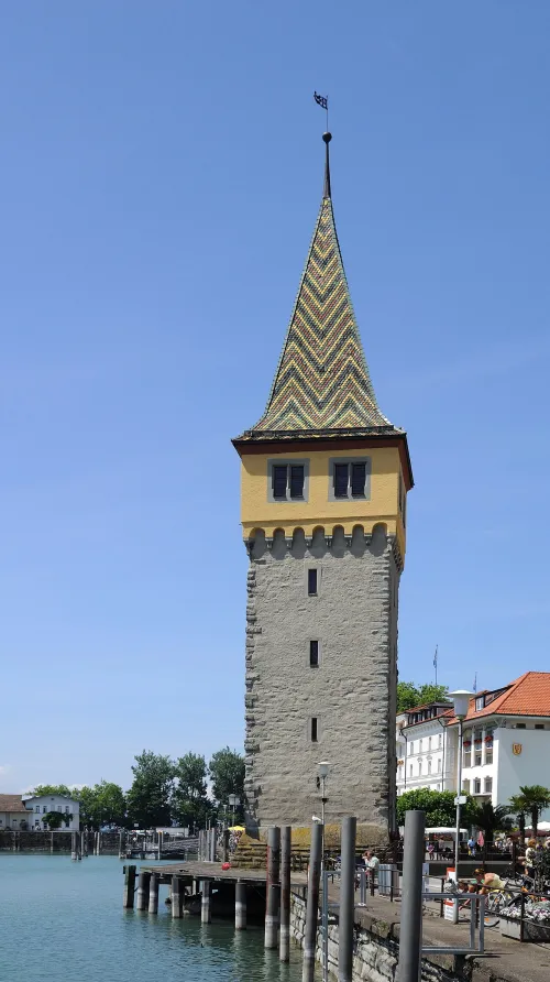 Mangturm in Lindau, Station 8 auf dem selbstgeführten Stadtrundgang
