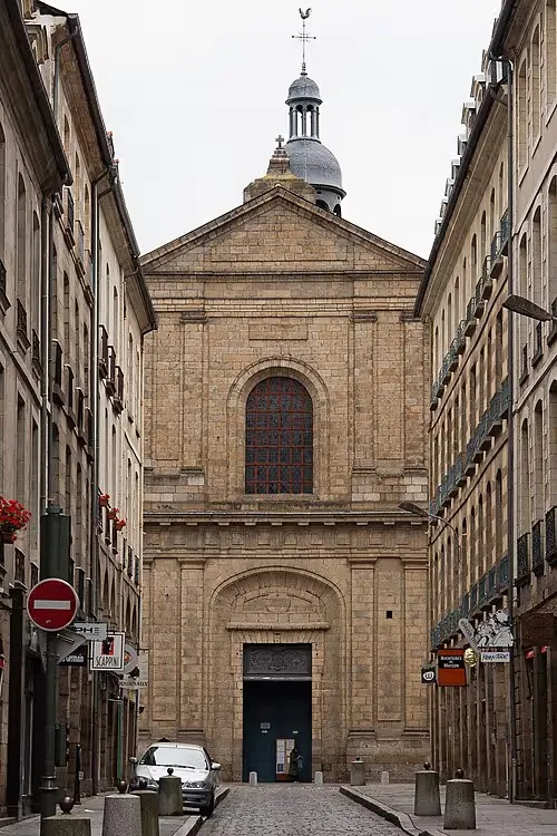 Basilika St-Sauveur in Rennes, Station 3 auf dem selbstgeführten Stadtrundgang