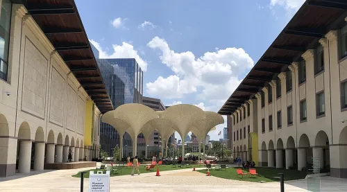 Blanton Museum of Art in Austin, Station 7 auf dem selbstgeführten Stadtrundgang