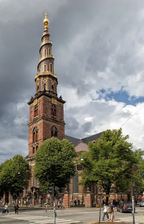 Erlöserkirche in Kopenhagen, Station 11 auf dem selbstgeführten Stadtrundgang