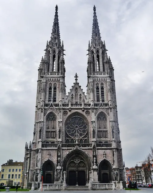 St. Peter and St. Paul Church in Ostend, stop 6 on the self-guided walking tour