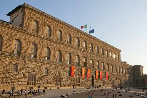 Palazzo Pitti in Florenz, Station 2 auf dem selbstgeführten Stadtrundgang