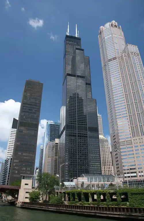 Sears-Tower in Chicago, Station 8 auf dem selbstgeführten Stadtrundgang