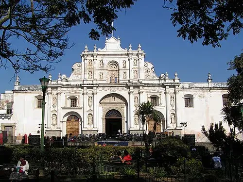 Kathedrale San José in Antigua Guatemala, Station 3 auf dem selbstgeführten Stadtrundgang