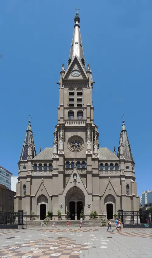 Catedral de los Santos Pedro y Cecilia in Mar del Plata, stop 2 on the self-guided walking tour