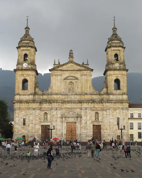 Catedral Primada de Colombia in Bogotá, stop 3 on the self-guided walking tour
