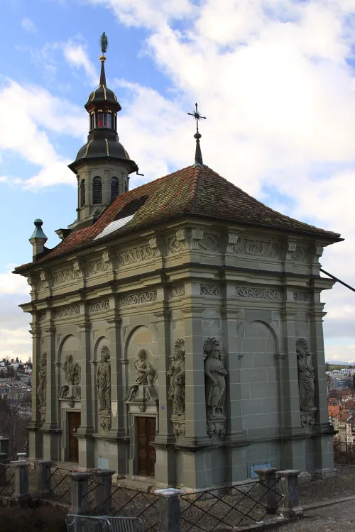 Kapelle Unserer Lieben Frau von Loreto in Freiburg im Üechtland, Station 10 auf dem selbstgeführten Stadtrundgang