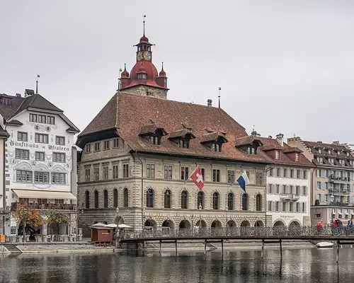 Rathaus in Luzern, Station 7 auf dem selbstgeführten Stadtrundgang