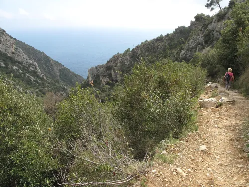 Chemin de Nietzsche in Èze, stop 5 on the self-guided walking tour
