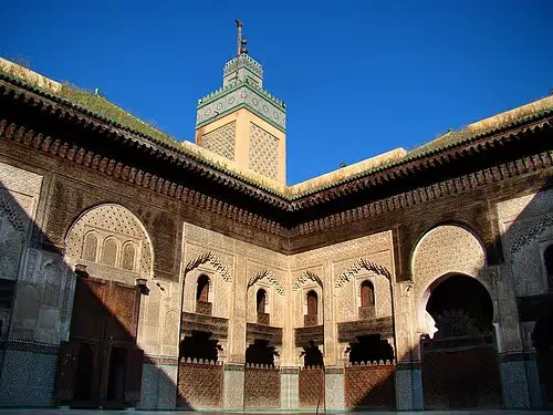 Bou Inania Madrasa in Fez, stop 2 on the self-guided walking tour