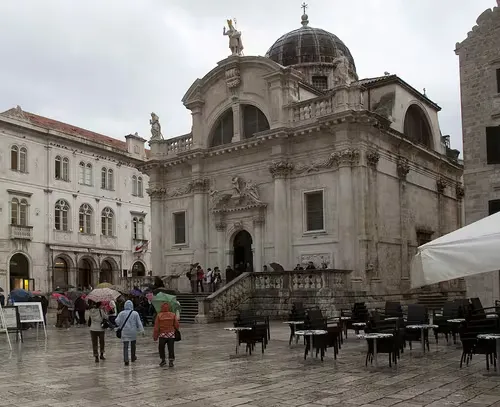 Sankt-Blasius-Kirche in Dubrovnik, Station 6 auf dem selbstgeführten Stadtrundgang