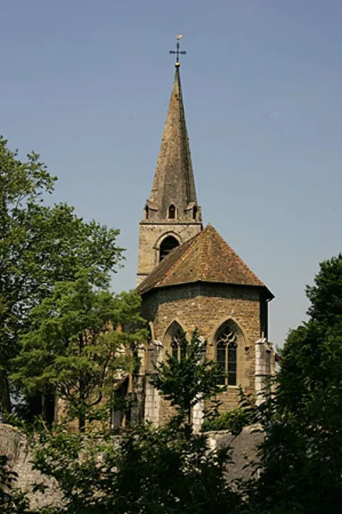 Reformierte Kirche Saint-Vincent und ehemaliges Beinhaus in Montreux, Station 1 auf dem selbstgeführten Stadtrundgang