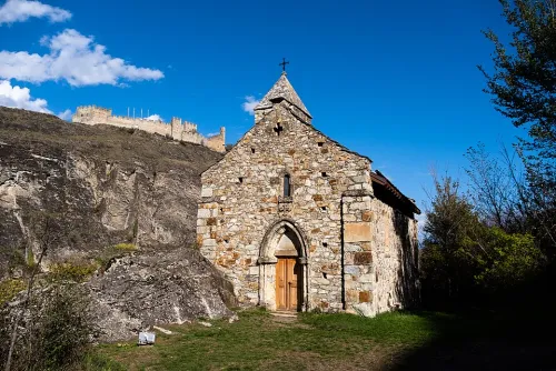 Kapelle Tous-les-Saints in Sitten, Station 7 auf dem selbstgeführten Stadtrundgang