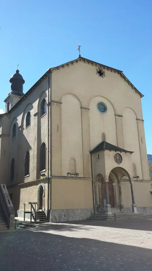 Église du Collège in Sitten, Station 5 auf dem selbstgeführten Stadtrundgang