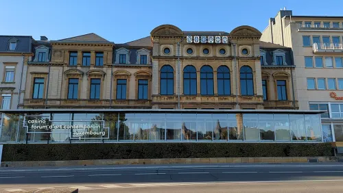 Casino Luxembourg in Luxemburg (Stadt), Station 2 auf dem selbstgeführten Stadtrundgang