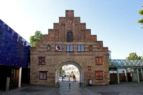 Nordertor in Flensburg, Station 1 auf dem selbstgeführten Stadtrundgang