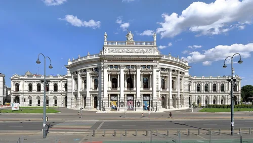 Burgtheater in Vienna, stop 4 on the self-guided walking tour