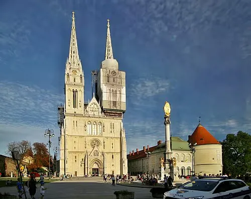 Kathedrale zu Zagreb, Station 1 auf dem selbstgeführten Stadtrundgang